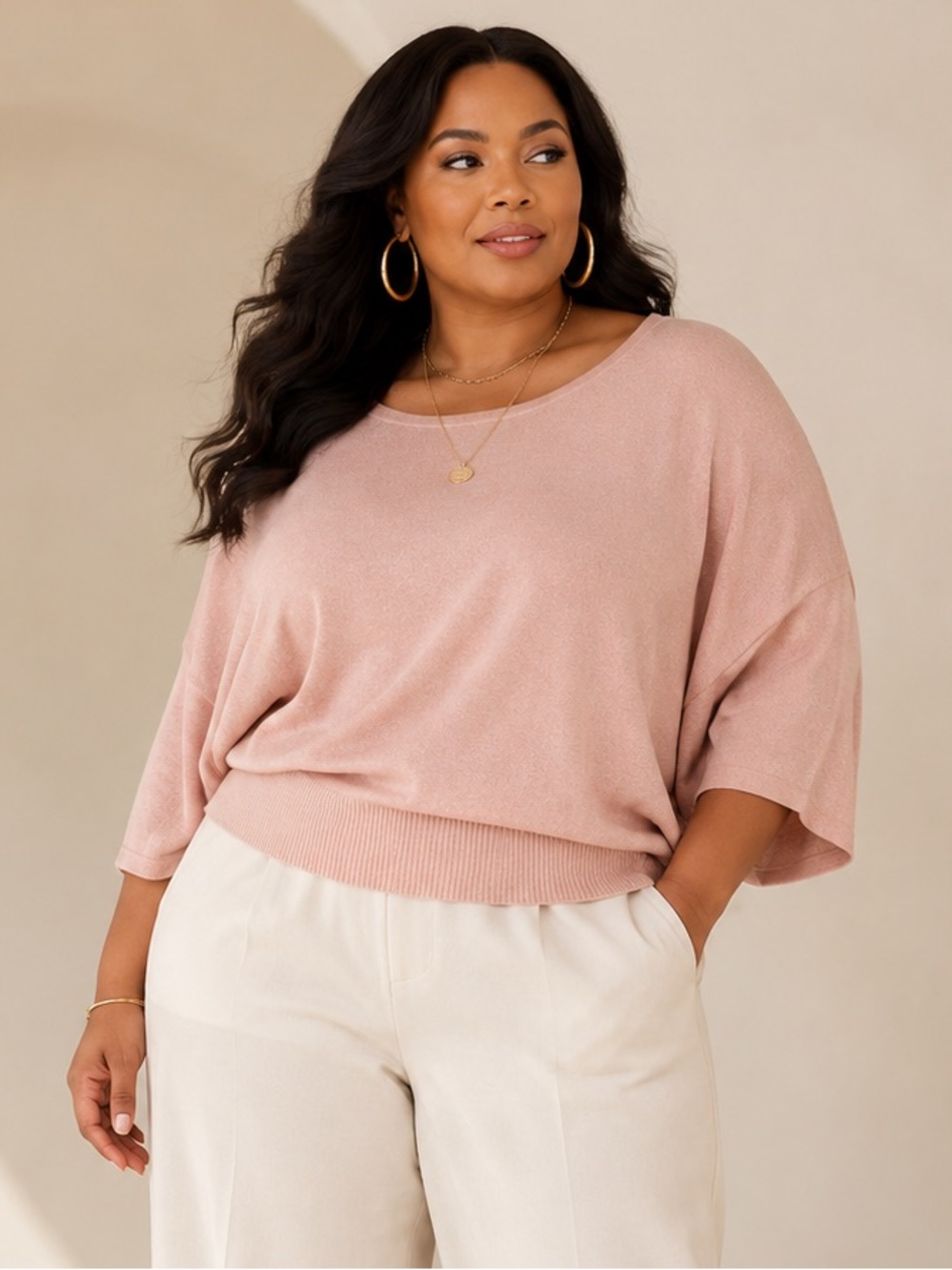 🎉5 for $45🎉 Kim Gravel top blouse knit size 2X